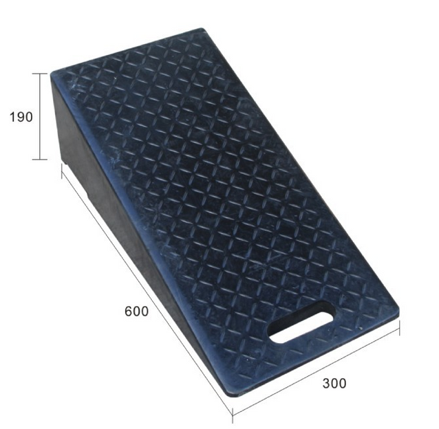 Rubberized Mobile Ramp 190mm Rubber Access Ramp – Portable, Non-Slip, 20 Tonne Heavy Duty ...