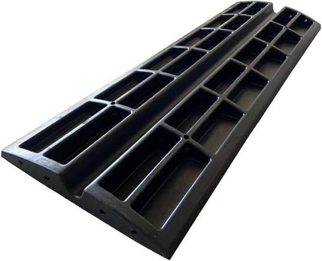Rubber Driveway Kerb Ramp – 1.2m Section, Heavy-Duty Non-Slip Surface ...