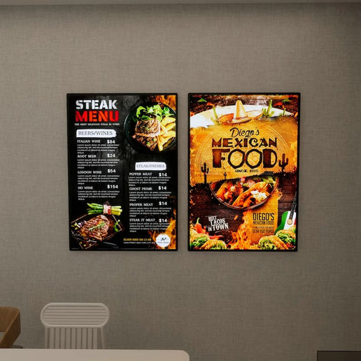 LED Light Box A3 Poster Insert - Black