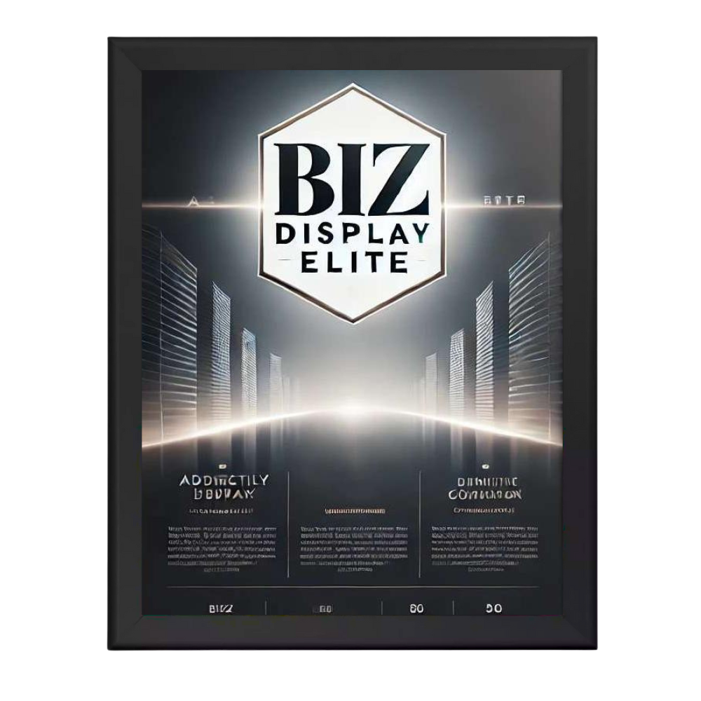 A0 Snap Lock Frame Black 32mm Profiles Wall mount Poster Frame – BIZ ...