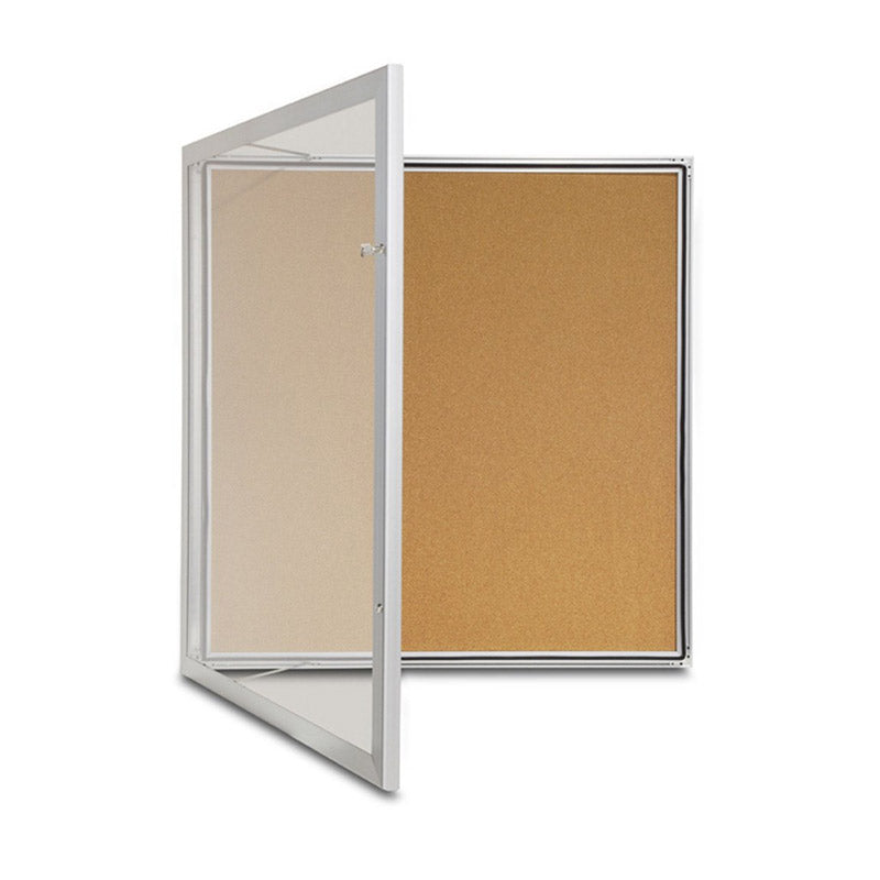 2. 4xA4 Lockable Notice Board Outdoor Wall Mounted Cork Board - $179.00