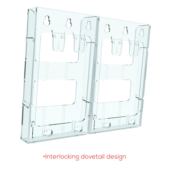 DL Brochure Holder Wall Mount - BIZ DISPLAY ELITE