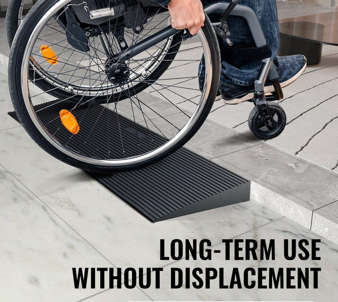 Rubber Threshold Ramp 35mm – Heavy Duty, Non-Slip Surface, Access Ramp ...
