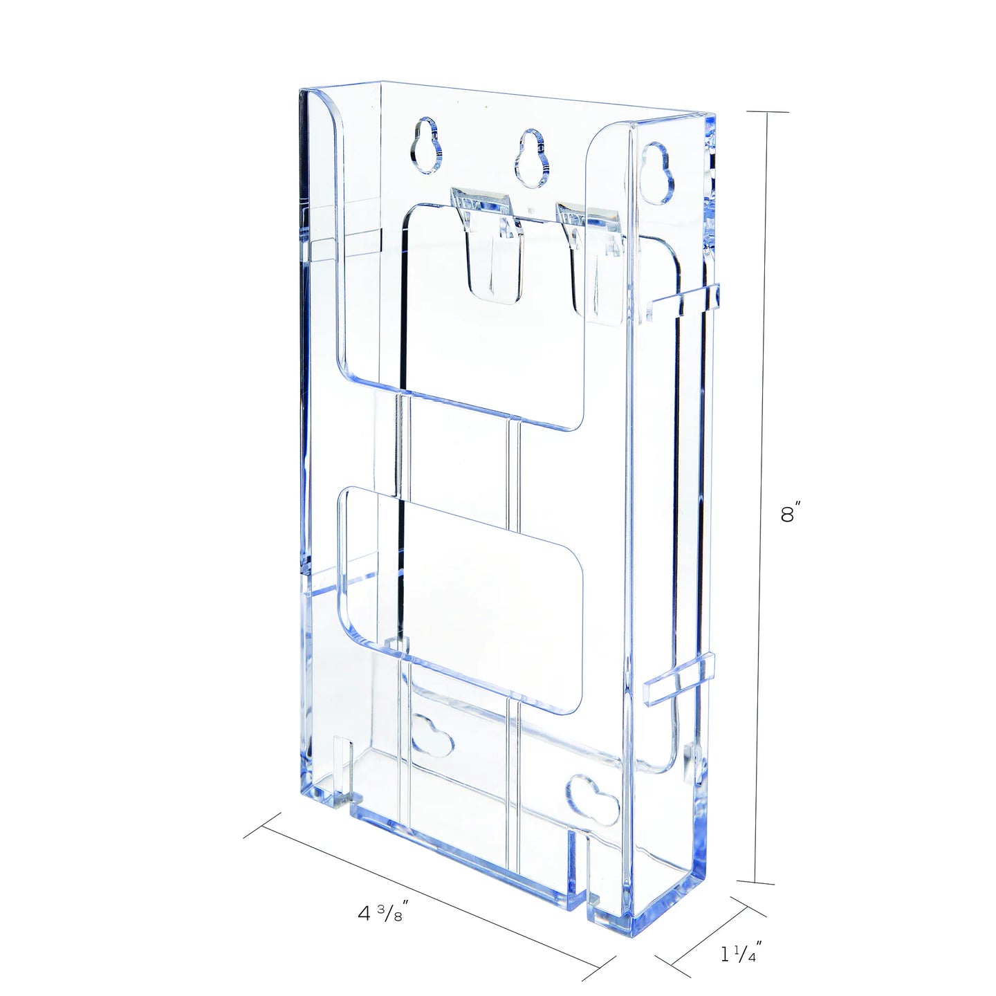 DL Brochure Holder Wall Mount - BIZ DISPLAY ELITE